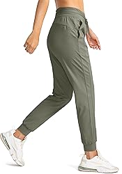 G Gradual Women's Joggers Pants with Zipper Pockets