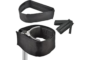 FUNNYTEK Drywall Stilts Straps,Padded Comfort Stilt Leg Band Straps to Relieve Pressure,Drywall Stilt Replacement Part Leg Fixation Strap,Heavy Duty and Stability,Work with Various Brands of Stilts (1Pair)