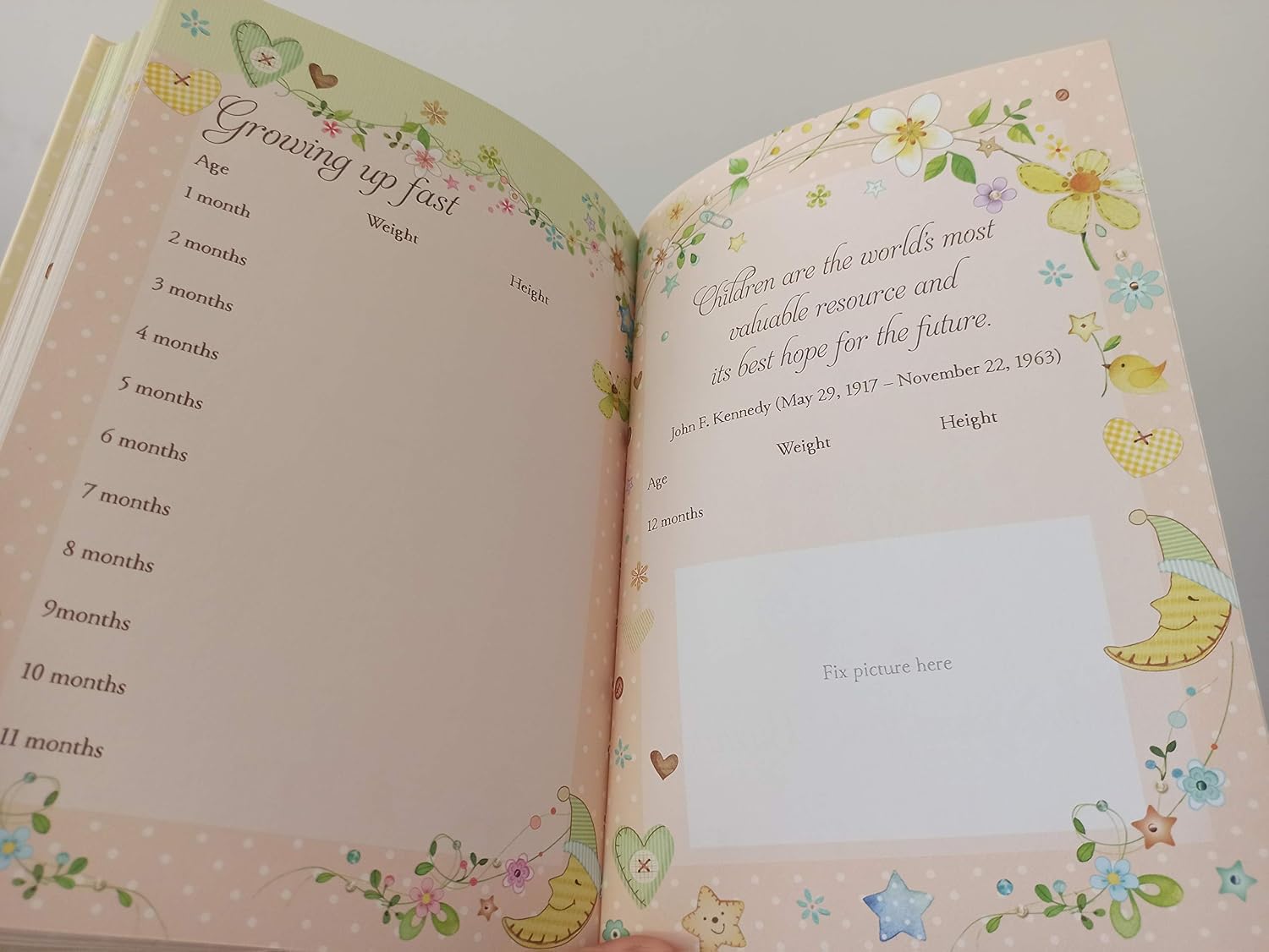 TANGDIAABBCC Baby Bump to 1st Birthday Journal - Image 3