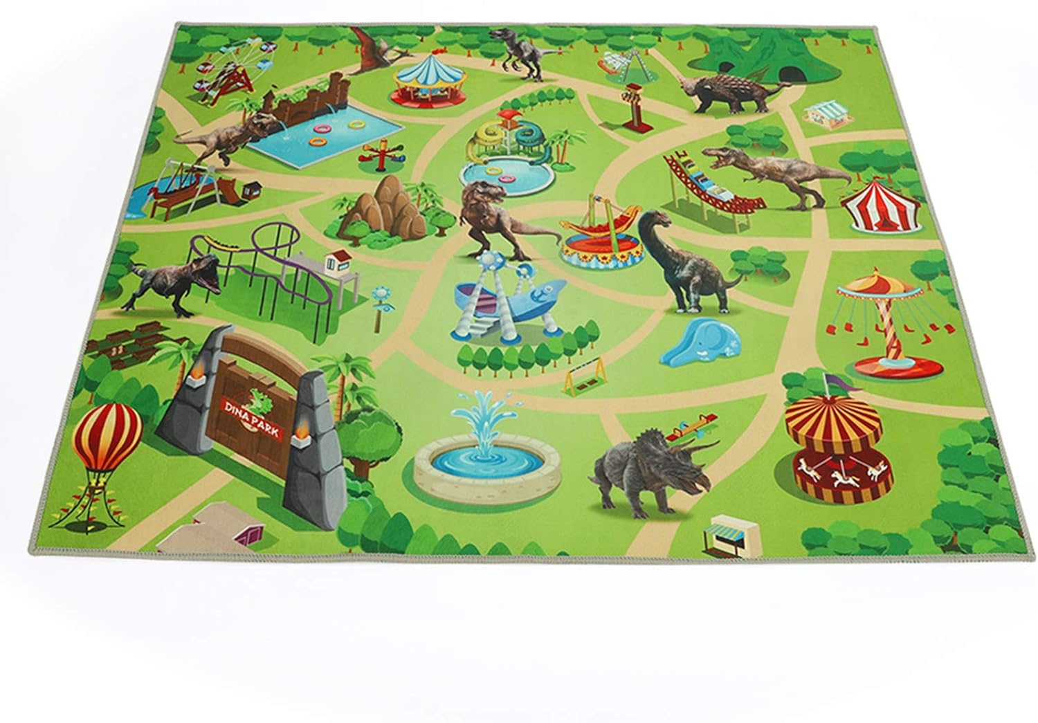 dinosaur play mat rug