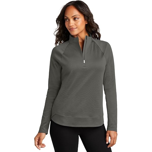 Port Authority Ladies Silk Touch Performance 1/4-Zip at