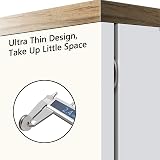 Mousike Ultra Thin 2mm Cabinet Magnetic Door Catch 15lb Stainless Steel view 2