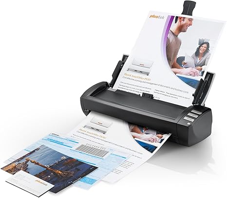 Amazon Com Plustek Ad480 Desktop Scanner For Card And Document