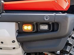 iJDMTOY 2pc 2500K Selective Yellow Colored LED Pod