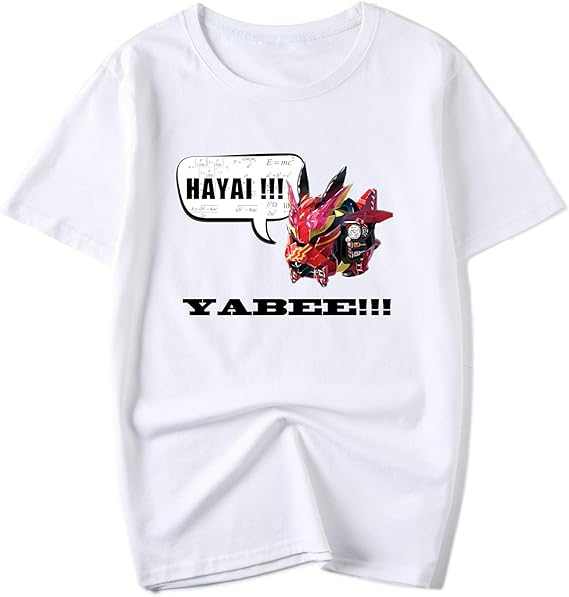 Amazon Yoweshop 危険でヤべェイ兎のtシャツ おもしろtシャツ 半袖 夏 オリジナルtシャツ 熱転写プリント パロディ 大きいサイズ メンズ レディース 男女兼用 オリジナルプリント 通販