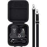 Baval Camera Case Compatible with KODAK PIXPRO AZ405/AZ425/AZ255/AZ401/AZ528 Digital Camera Vlogging Camera,Black Case