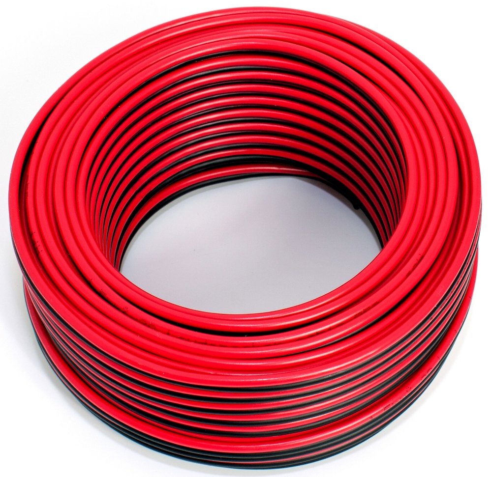 SeKi Speaker Cable Red/Black 2x 1.50 mm² 25 m Ring