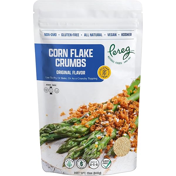 Gefen Corn Flake Crumbs - 12oz Resealable Containers (2 Pack) Gluten Free