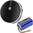 Cameron Sino Battery for Liectroux C30B C30B 2D C30B 2D WiFi Robot Vacuum Cleaner Midea M4 PN:Liectroux MD-C30B 2600mAh