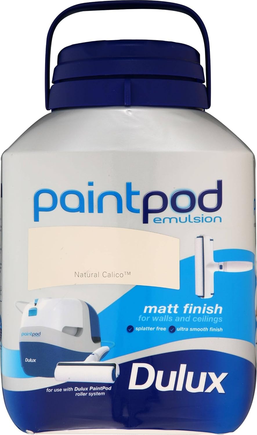 Dulux Paint Pod Matt Natural Calico 5L Amazon.co.uk DIY & Tools