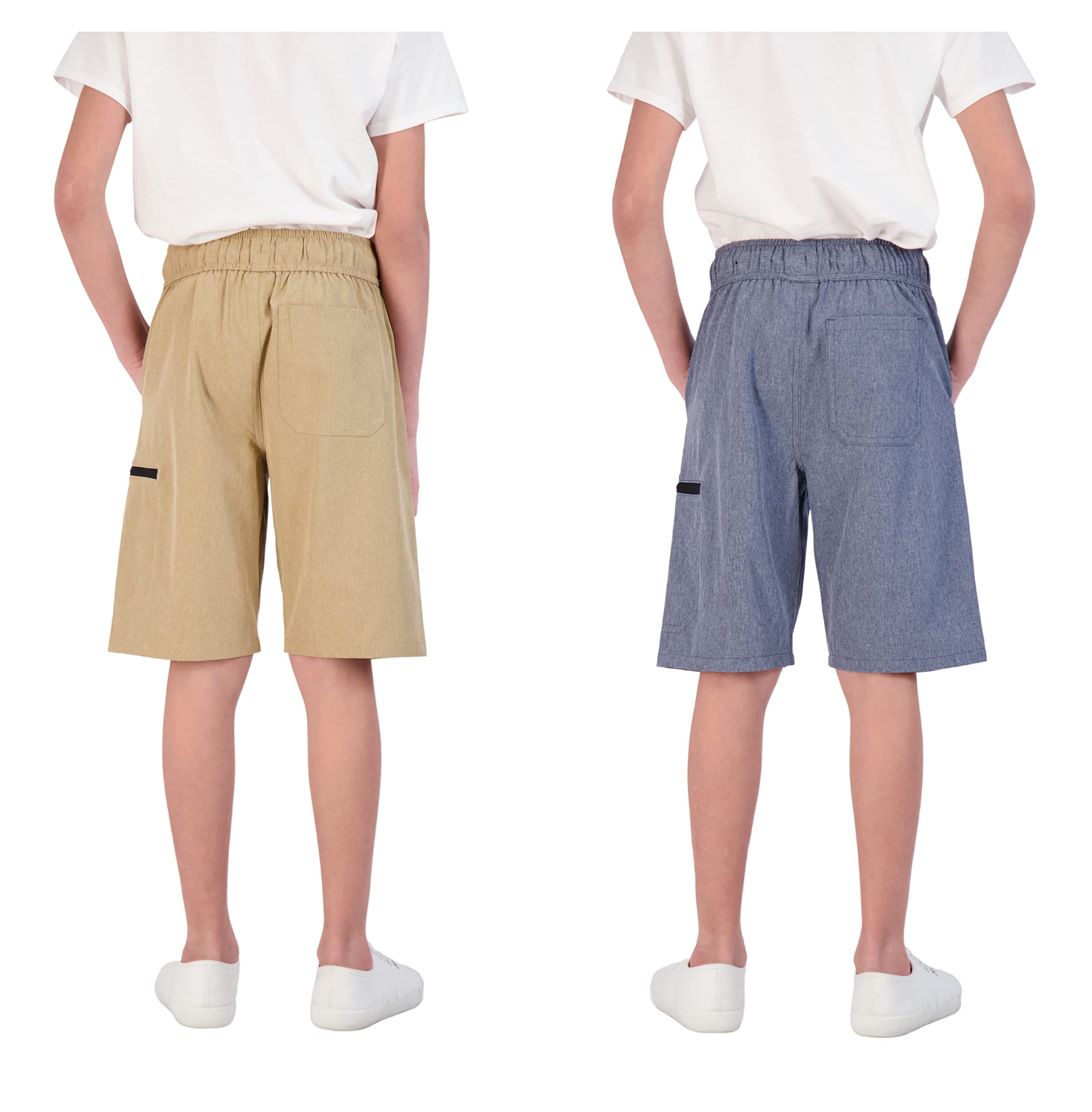 TONY HAWK Boys Shorts for Kids | 2 Pack Active Shorts for Boys