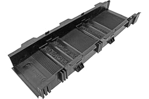 Complete Selection of Sluice Fox Modular Sluice Box Parts, Add-Ons, and Accessories for Gold Panning Kits – Upgrade Your Sluice Box for Optimal Performance Sluice Box Only (Black)