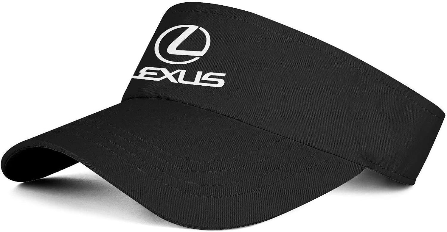 Le-xus Hat-Cars-Trucker Cap Black Cotton Peak Visor Hats for Men Women: Clothing
