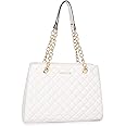 Montana West MEDIUM Tote Bag for Women Quilted Chain Handbags Shoulder Purse