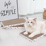 ComSaf Cat Scratcher Cardboard Large 43x26 cm 3PCS Double-Sided view 7