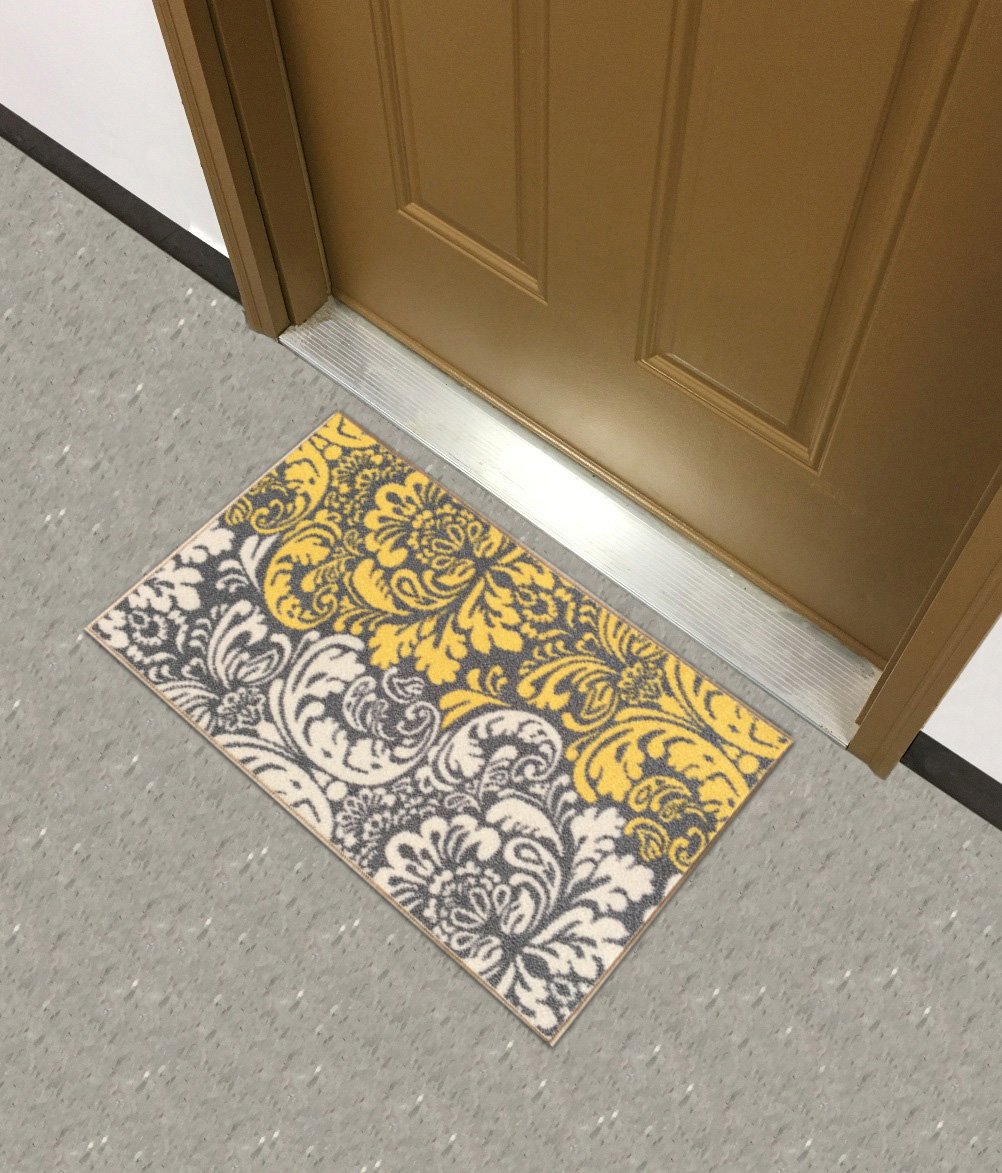 Best Red And Yellow Kitchen Rugs And Mats