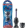 Brush Buddies Marvel Black Panther Kids Toothbrush, Soft & Rounded Bristles, Poppin' Fun Superhero Toothbrush