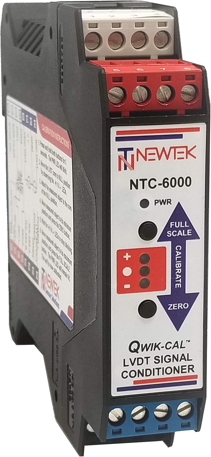 DIN Rail Mounted NTC6000 LVDT/RVDT Signal Conditioner