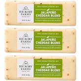 Hickory Farms Jalape&ntilde;o Cheddar Cheese Blend - Savory Spicy Blend, 7 oz Each (3 Pack)
