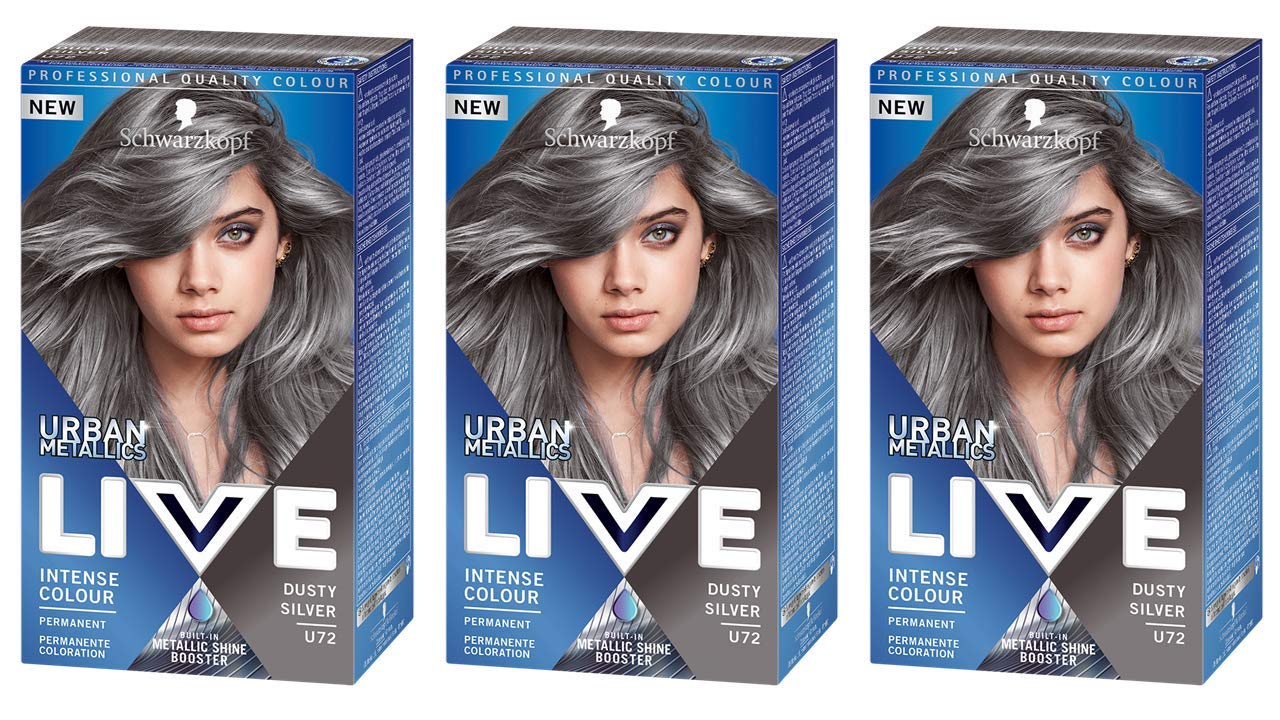 Schwarzkopf Live Intense Color Urban Metallics U72 Dusty Silver