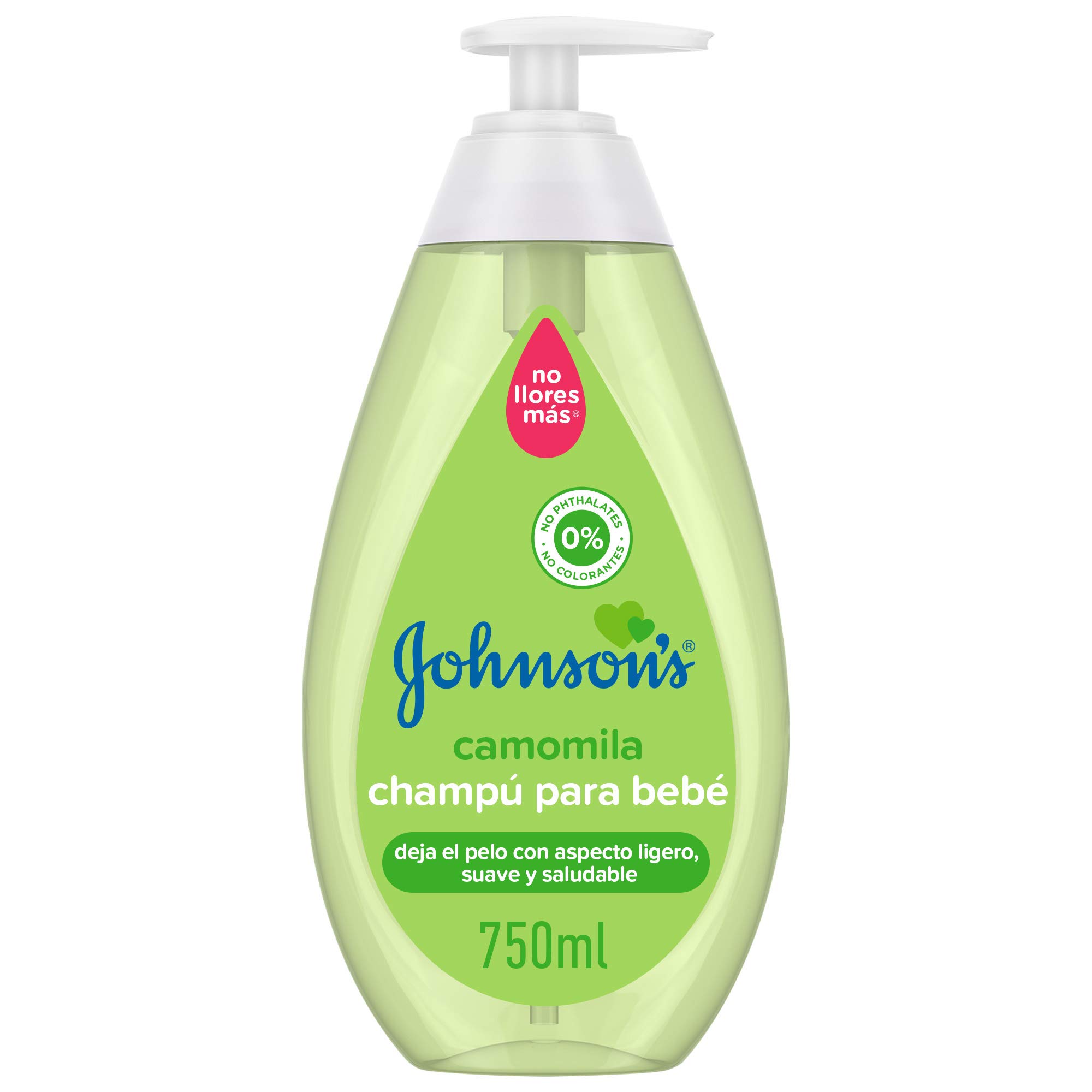 Johnson's Baby Chamomile Shampoo, ideal for the whole family, 750 ml