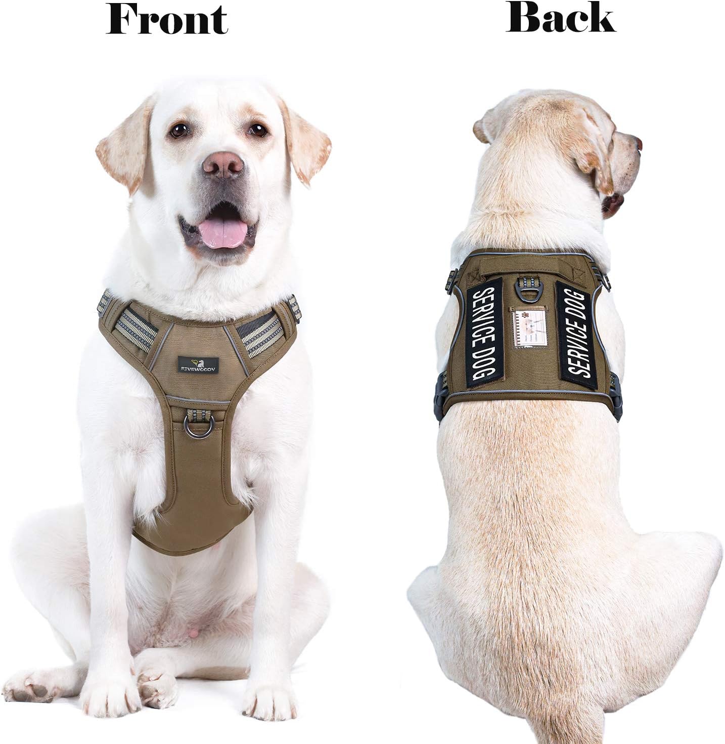 Amazon Com Auroth Tactical Dog Harness No Pulling Adjustable Pet Harness Reflective K9 Working Training Pet Vest Military Service Dog Harness Easy Control For Small Medium Large Dogs Pet Supplies