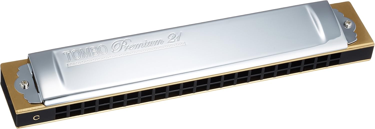 Tombo Tremolo Harmonica Premium 21 No.3521c Musical