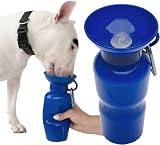 Springer Portable Dog Water Bottle 625ml Leak-Proof BPA-Free Indigo view 1