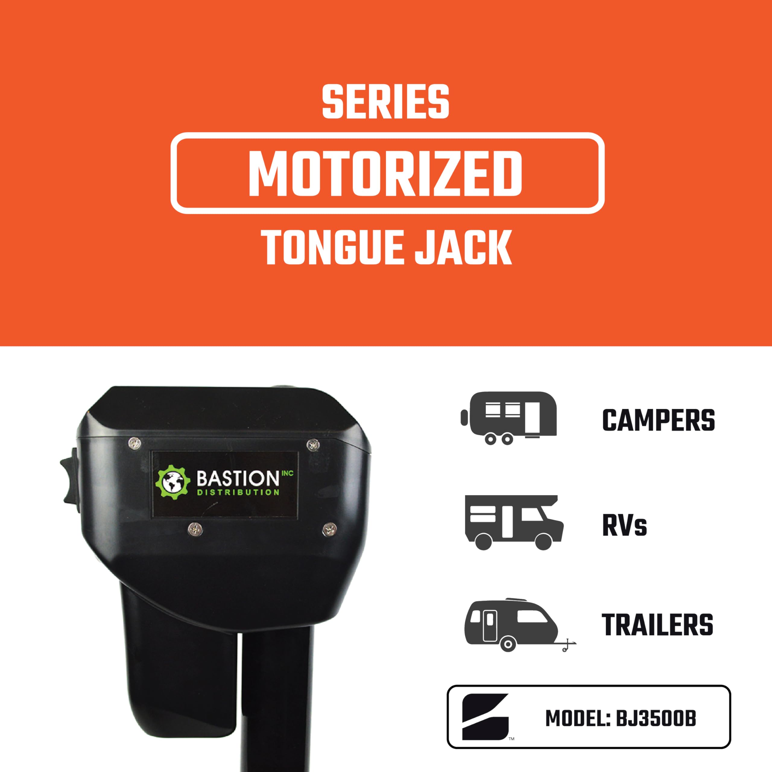 Mua Bastion Distribution Premier Electric Power Tongue Jack with Cover