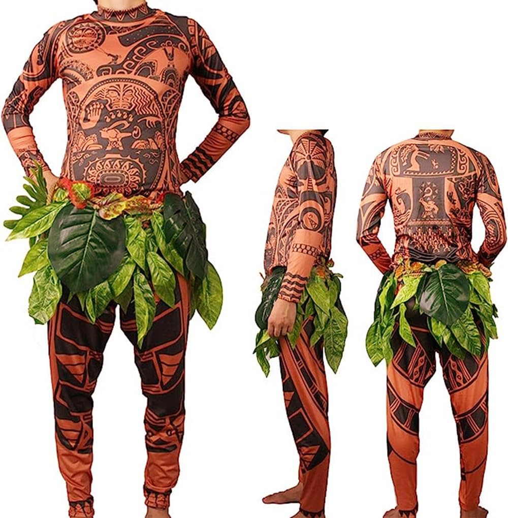 FEEAA Maui Tattoo T Shirt/Pants Halloween Adult