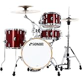Sonor AQX Jungle 4-piece Shell Pack - Red Moon Sparkle