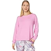 PJ Salvage Womens Loungewear Fun Floral Paints Long Sleeve Top
