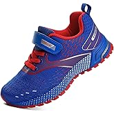 KUBUA Kids Sneakers for Boys Girls Running Tennis Shoes Lightweight Breathable Sport Athletic