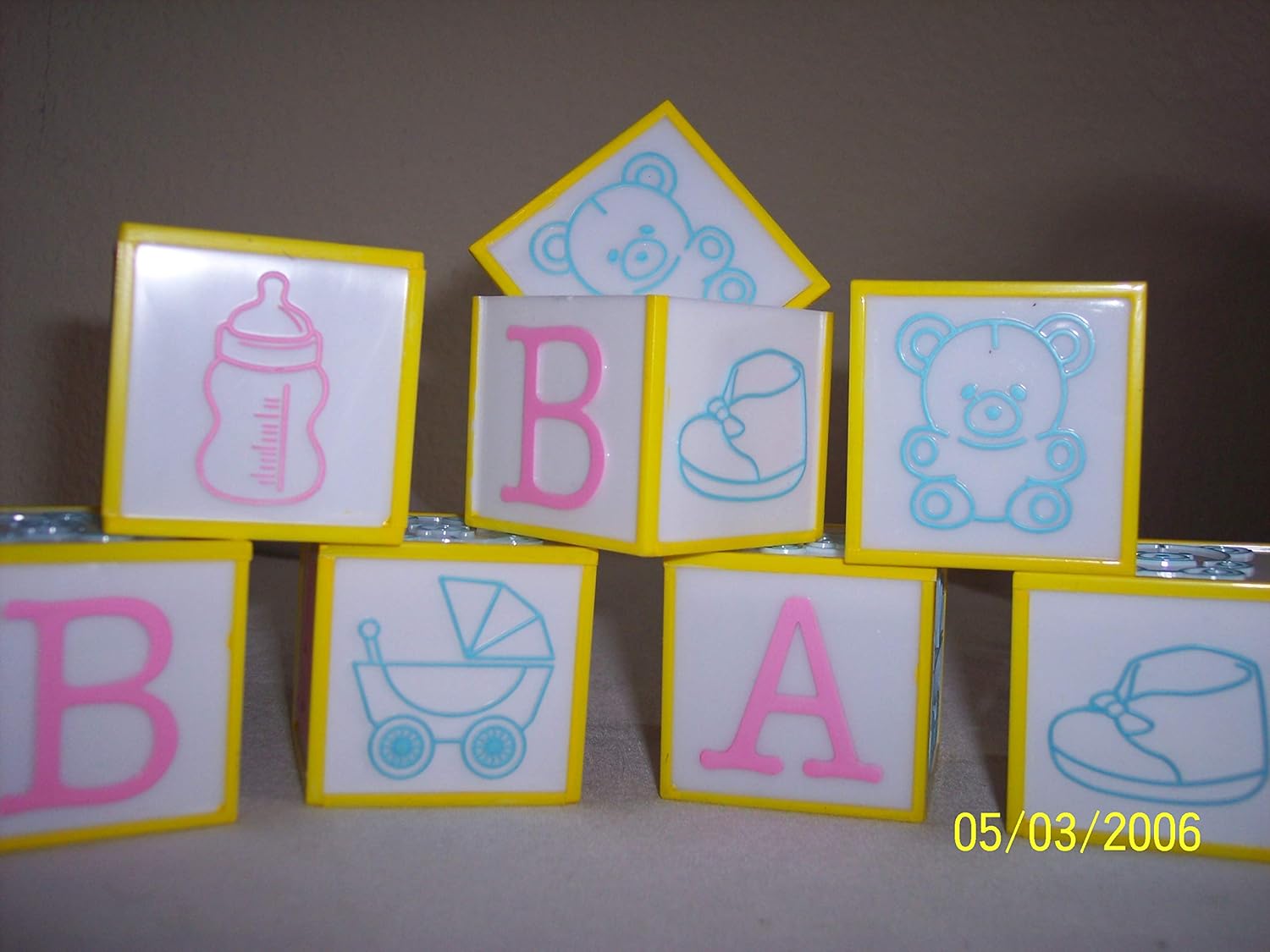 acrylic baby blocks