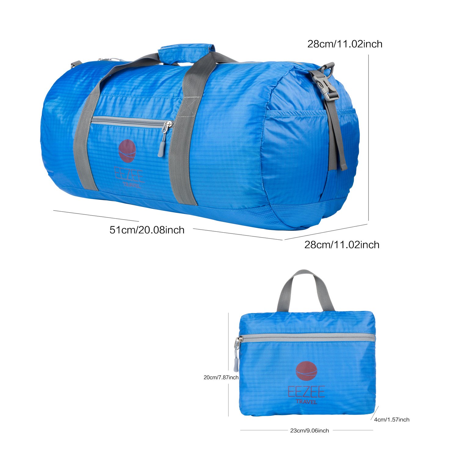 EEZEE KATMAI 40L Foldable Water Resistant Anti-Tear Luggage Duffel Bag