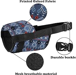 Murom Pattern Dog Muzzle for Small Medium Large