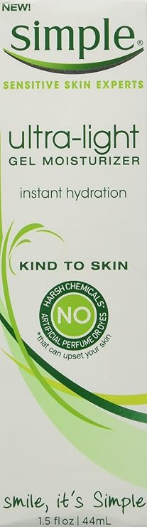 simple ultra light gel moisturizer