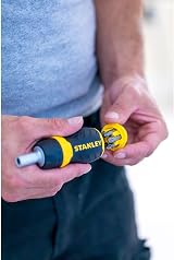Stanley 066358 Multi-Bit Stubby Screwdriver Set with Magnetic Tips view 10