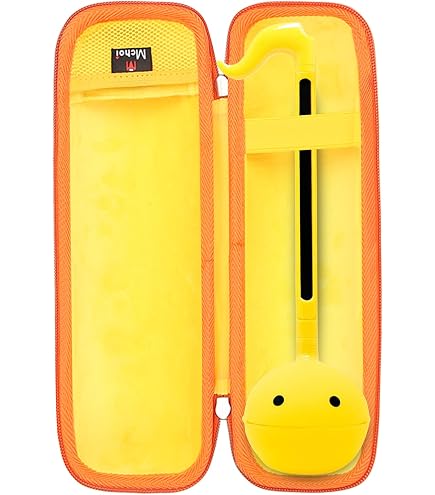 Otamatone Regular Amarillo – Sintetizador Electrónico Portátil Con Sensores Táctiles – Instrumento Musical Divertido Para Niños, Adolescentes Y Adultos