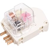 [Upgraded] BlueStars 215846602 Refrigerator Defrost Timer for Frigidaire | Compatible with Frigidaire Kenmore Crosley Refrigerators - Replaces 215846606 240371001 241621501 AP2111929 PS423801 00624728