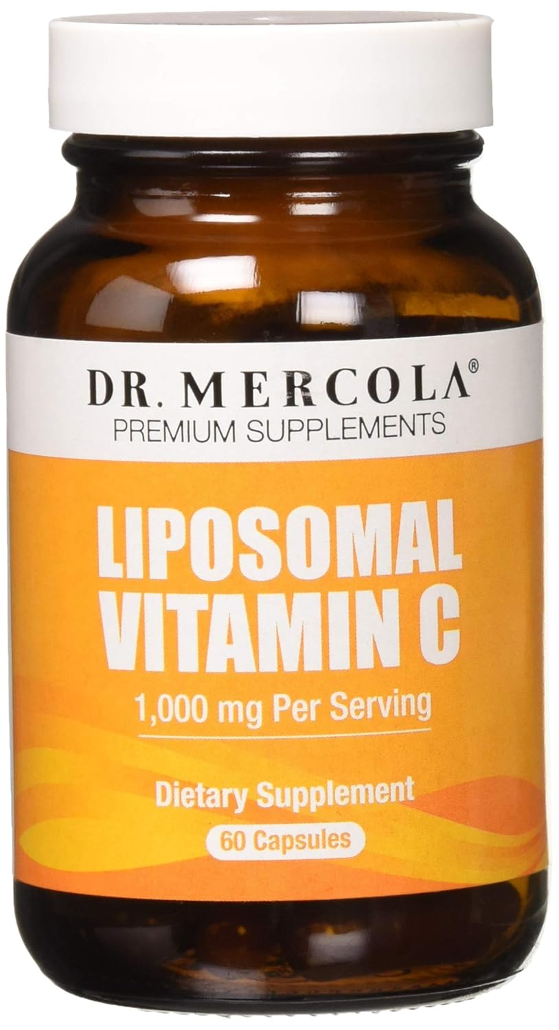 Dr. Mercola, Liposomal Vitamin C, 1,000 mg, 60 Licaps Capsules Amazon