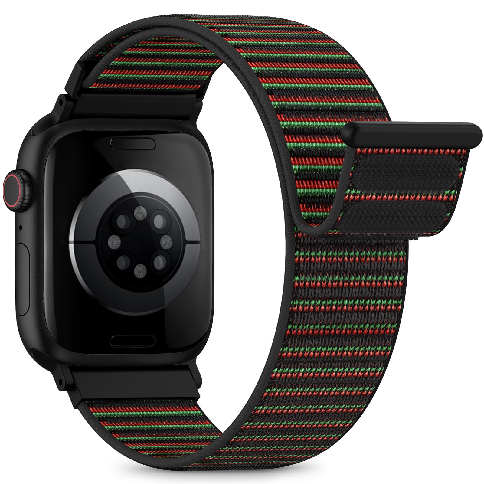 Nylon Loop Sport Band Compatible with Apple Watch