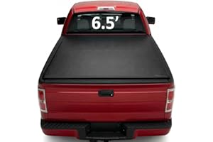 TRUXEN Soft Roll-Up Truck Bed Tonneau Cover for Ford F-150 2004-2014 6.5'(78.9") Bed Accessories, Waterproof Snowproof Roll U