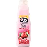 VO5 Alberto Moisture Milks Moisturizing Conditioner - Hair Conditioner with Soothing Soy Milk Protein - Strawberries and Cream Scent - 15 oz