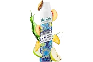 Batiste Sweat Activated Dry Shampoo Spray, Neutralizes Odor for Up to 24 Hours & Prevents Sweat Buildup in Hair, Absorbs Oil 