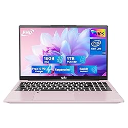 NIMO 15.6 FHD Student Laptop, 16GB RAM, 1TB