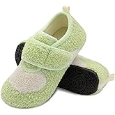 BARERUN Women Slippers Adjustable Wide Diabetic House Slippers for Women Soft-Lightweight House Shoes with Rubber Sole Indoor/Outdoor