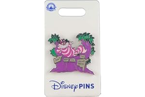 LELTET Disney Pin - Alice in Wonderland - Cheshire Cat - Don't Step on the Mome Raths