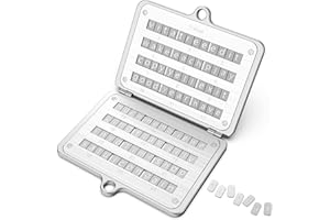 ELLIPAL Crypto Seed Phrase Backup, 316 Stainless Steel Metal Seed Phrase Storage with Lock Hole, 24 Words Backup, Compatible with BIP39 Hardware Wallets, Ledger, Trezor