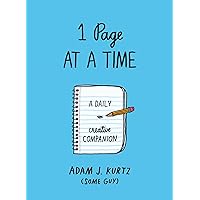 1 Page at a Time (Blue): A Daily Creative Companion